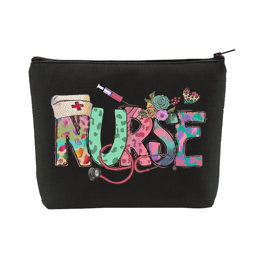 NUMJAW Nurse Gifts Nursing Essentials Makeup bag Nurse BagNurses Day Gifts Nurse Appreciation Gifts Clinical RN Nurse Week GiftNursing Gifts