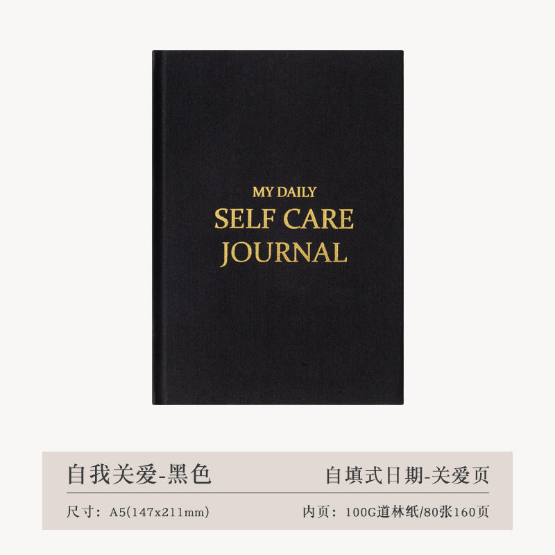 A5 Gratitude Journal for Self-Care and Planning