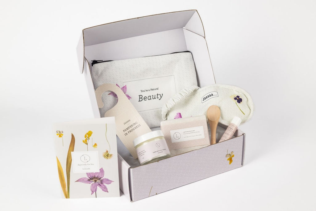 Cosmetic Bag Bath and Body Gift Set, Travel Toiletry Bag Kit, Appreciation Gift