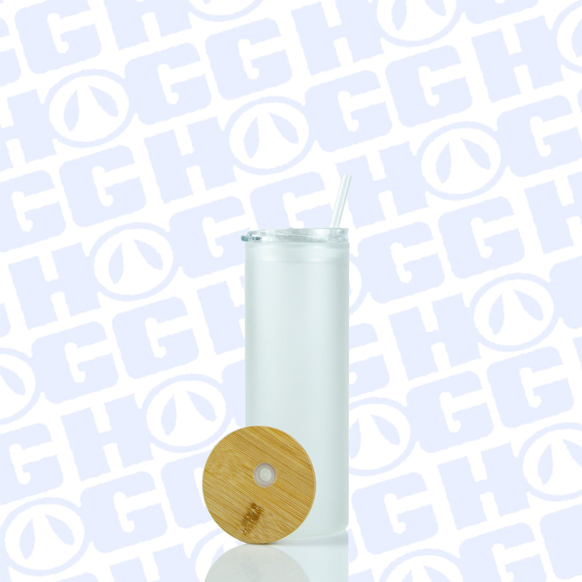 20oz SUBLIMATABLE MATTE GLASS SKINNY DUO TUMBLER