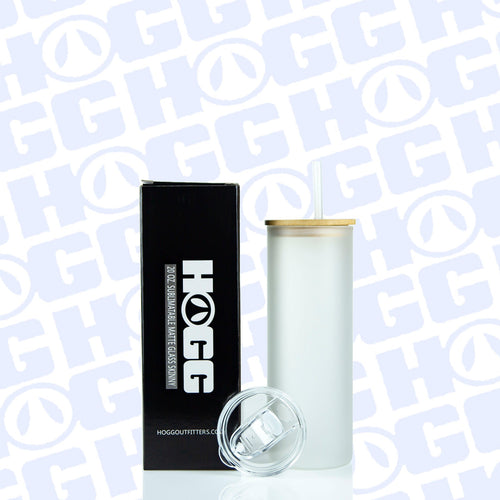 20oz SUBLIMATABLE MATTE GLASS SKINNY DUO TUMBLER